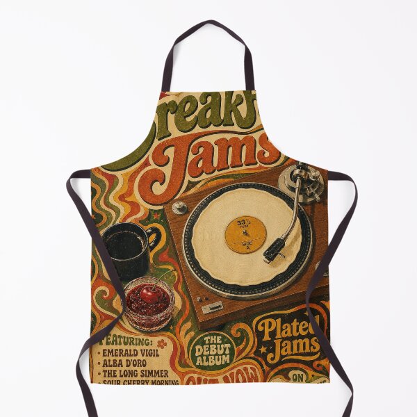 Item preview, Psychedelic Breakfast Jams Poster designed and sold by Robert Meyers-Lussier.