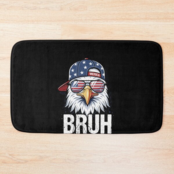 Item preview, Bruh 'Merica USA Bald Eagle Patriotic American designed and sold by SofenArt.