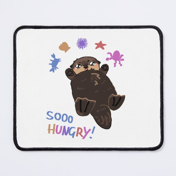 Item preview, Baby Sea Otter is hungry! Calling for mama designed and sold by 7b01.shop.