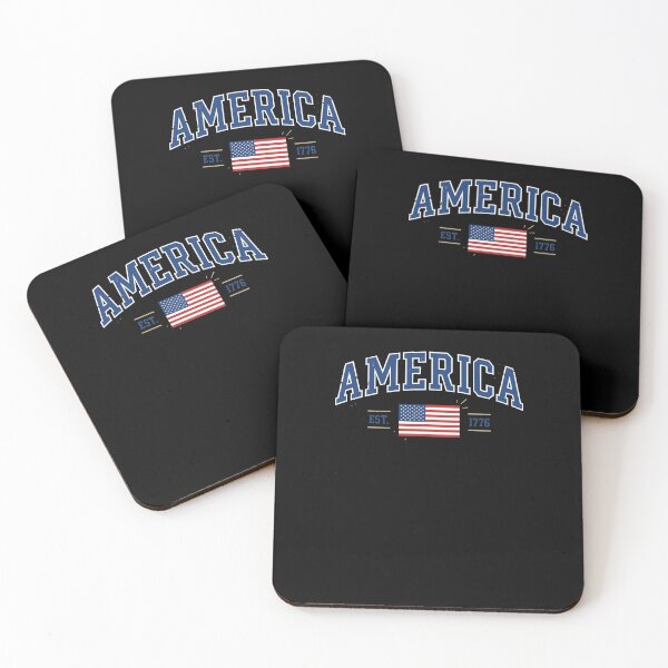 Item preview, America Est 1776 United States Patriotism American History designed and sold by SofenArt.