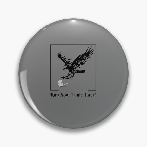 Item preview, Run Now, Panic Later! – Funny Mouse animals meme Design designed and sold by Art IN Pack.