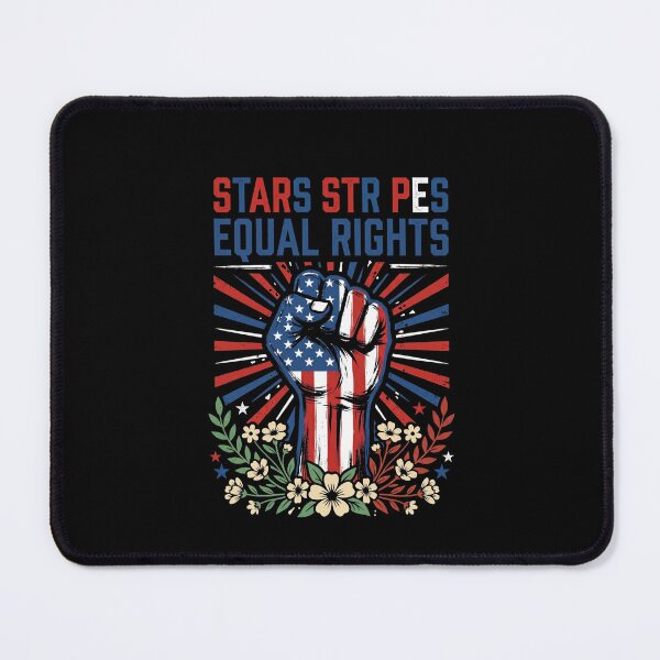 Item preview, Stars Stripes Equal Rights Human Rights Advocate Social Justice Patriot designed and sold by SofenArt.