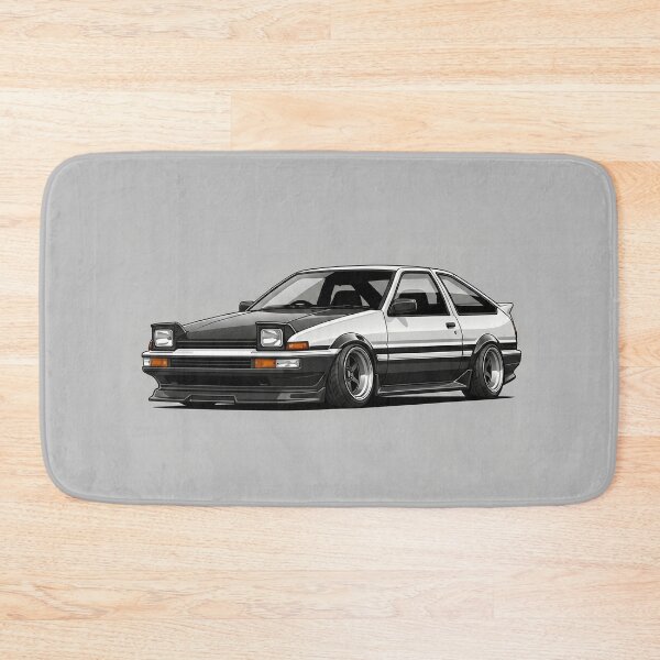 Artikelvorschau, Toyota AE86 Trueno Panda Custom Stance JDM Drift Car Illustration Art entworfen und verkauft von Motorline44.