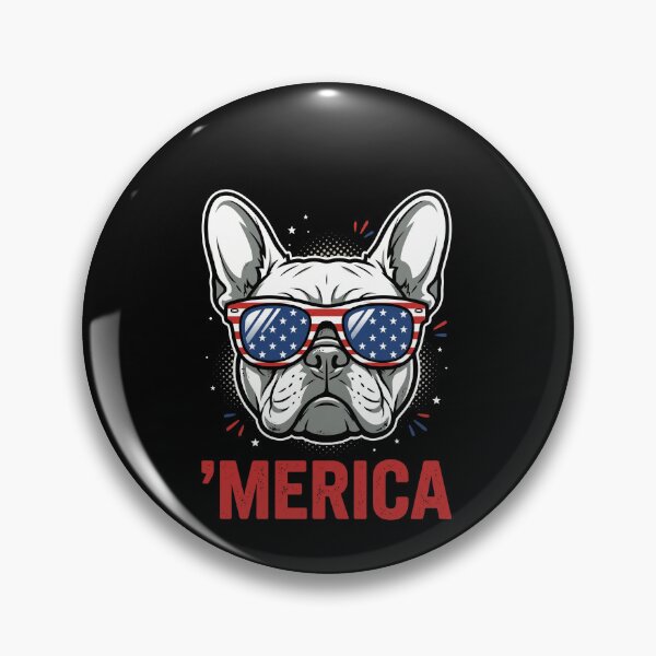 Item preview, 'Merica French Bulldog American Patriot Dog Owner designed and sold by SofenArt.