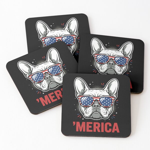 Item preview, 'Merica French Bulldog American Patriot Dog Owner designed and sold by SofenArt.