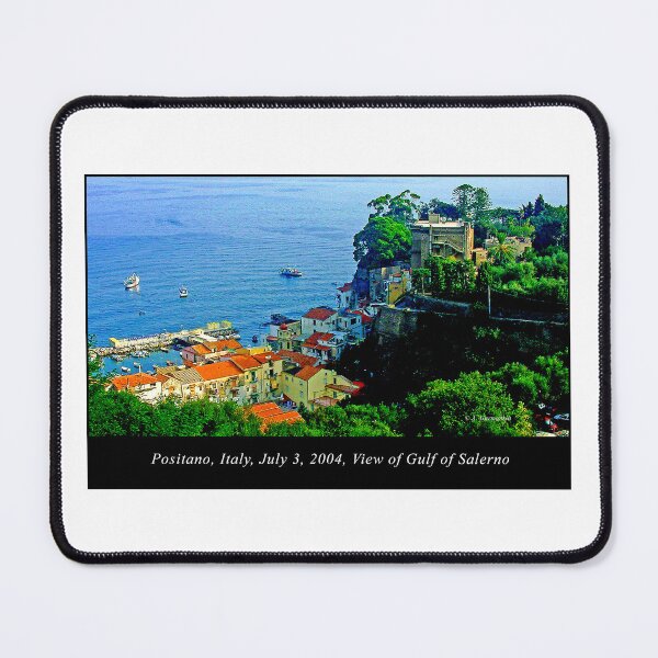 Item preview, Positano, Italy, July 3, 2004, View of Gulf of Salerno, Boats, Buildings, Scenic designed and sold by AMacGPhilly.