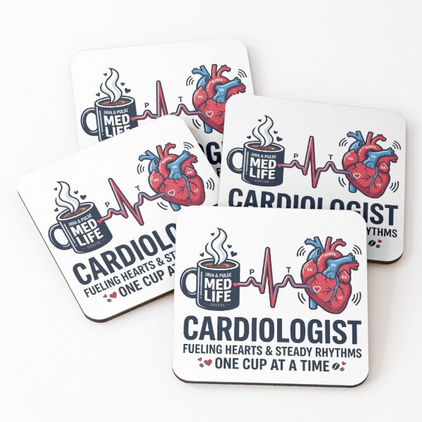 Item preview, Fueled by Caffeine and Cardiology  designed and sold by khalidnasr.
