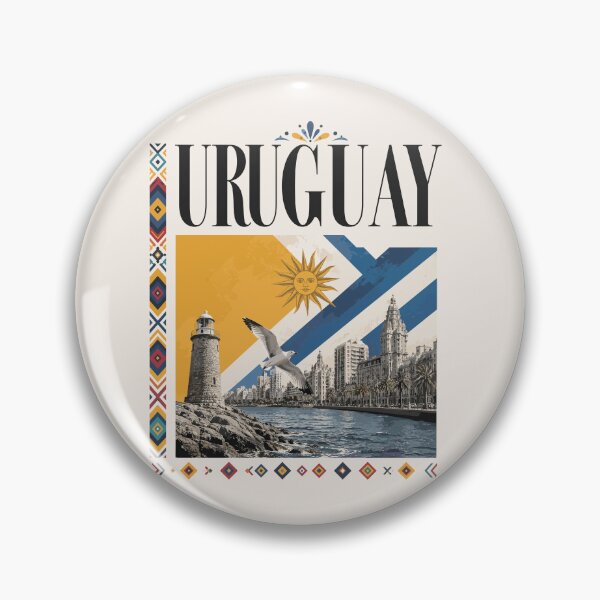 Item preview, Uruguay Montevideo Lighthouse and Rambla designed and sold by AtuqStudio.