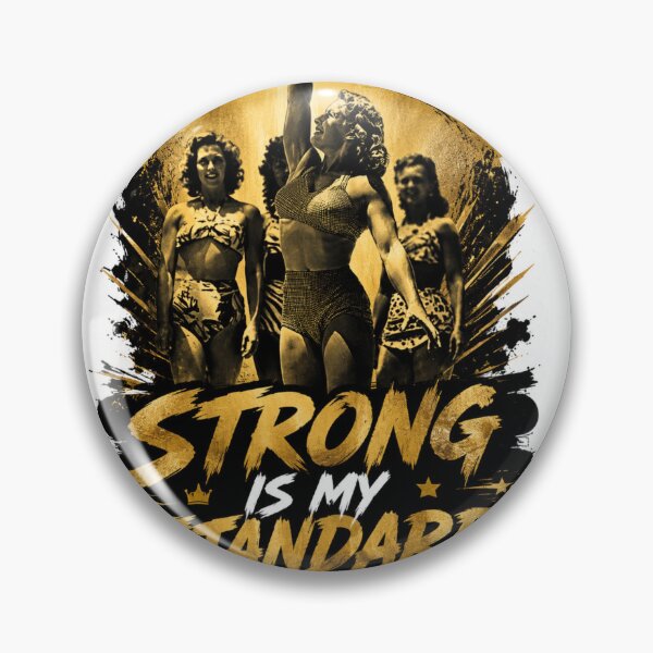 Item preview, Strong Is My Standard Female Bodybuilding Gym Motivation designed and sold by Digistore1221.