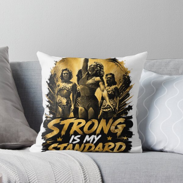 Item preview, Strong Is My Standard Female Bodybuilding Gym Motivation designed and sold by Digistore1221.