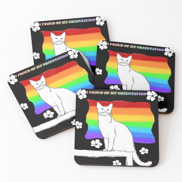 Item preview, Pride month cat designed and sold by Rose2358.