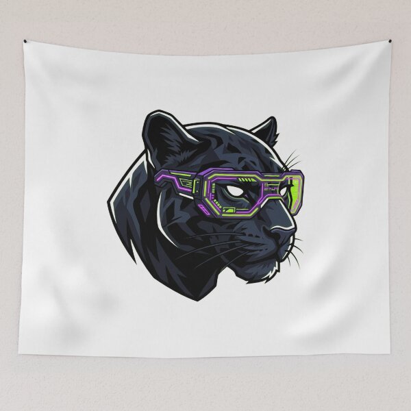 Item preview, Futuristic Panther Neon Streetwear designed and sold by Sabsll.