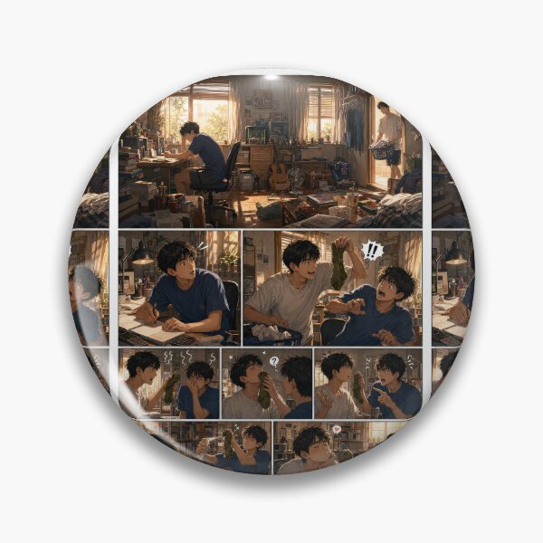 Item preview, Student Life Cozy Reading Room Comic Print designed and sold by Grafititee.