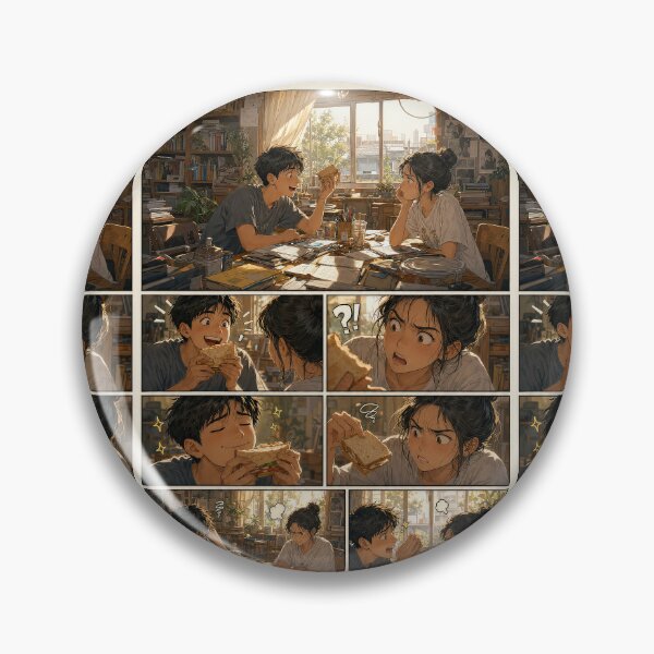 Item preview, Student Life Cozy Reading Room Comic Print designed and sold by Grafititee.