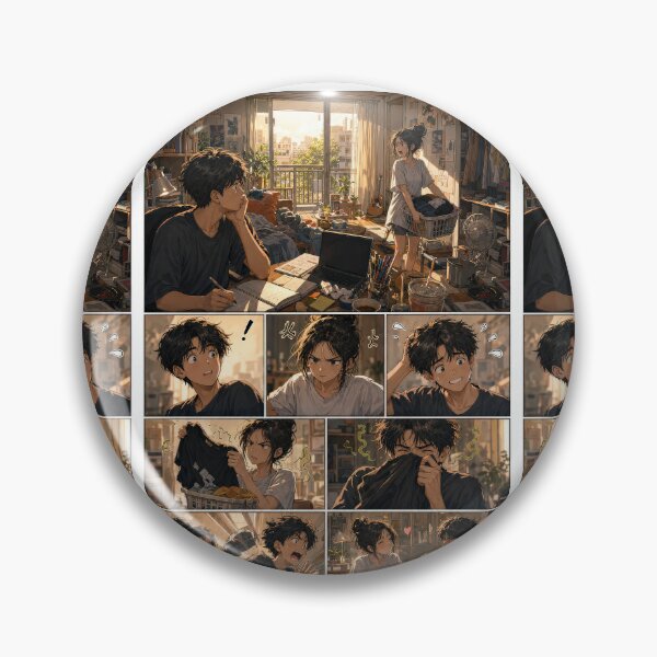 Item preview, Student Life Cozy Reading Room Comic Print designed and sold by Grafititee.