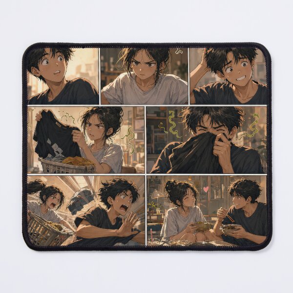 Item preview, Student Life Cozy Reading Room Comic Print designed and sold by Grafititee.