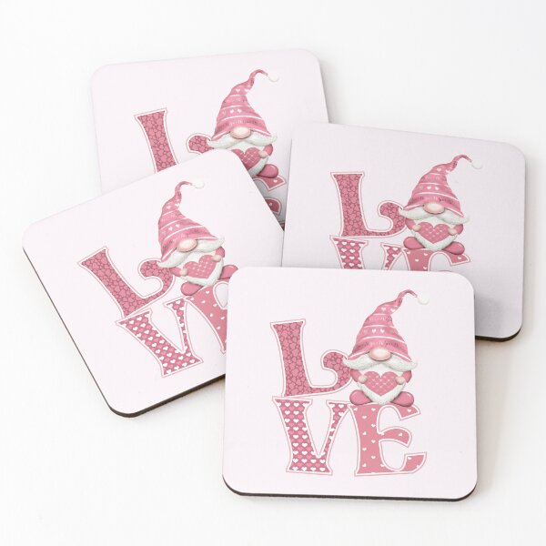 Item preview, Pink Love Gnome designed and sold by LythiumArt.