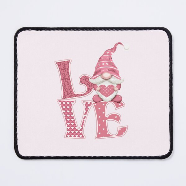 Item preview, Pink Love Gnome designed and sold by LythiumArt.