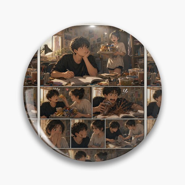 Item preview, Student Life Cozy Reading Room Comic Print designed and sold by Grafititee.
