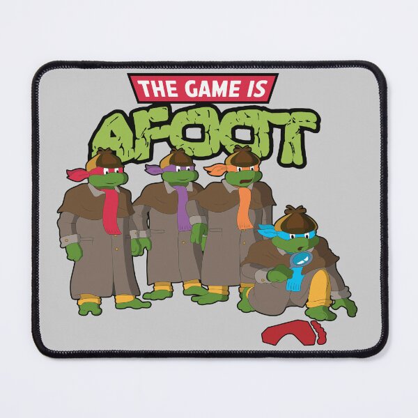 Item preview, The Game Is Afoot: Detective Ninja Turtles designed and sold by simdragonart.