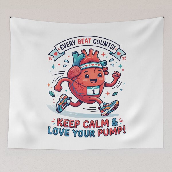 Item preview, Saving Hearts Is My Cardio designed and sold by khalidnasr.