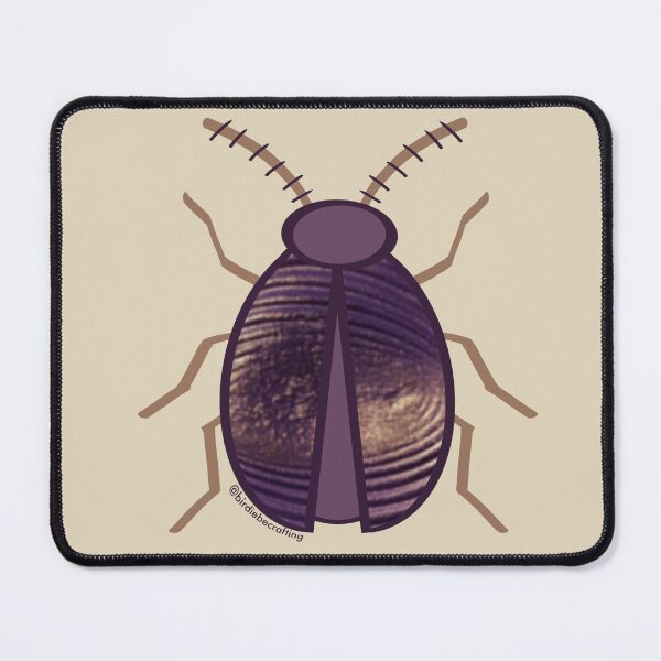 Item preview, Purple Shiny Beetle designed and sold by birdiebeacrafts.