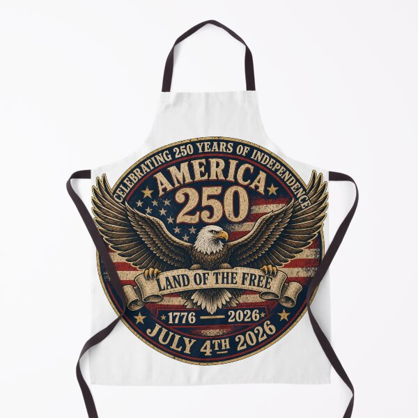 Item preview, America 250 Vintage Eagle Badge — Celebrating 250 Years of Independence 1776 2026 designed and sold by HippyTees.