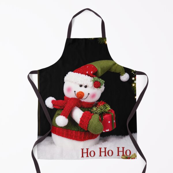 Item preview, Ho Ho Ho – Festive Snowman with Christmas Gift designed and sold by Kimberly Palmer.