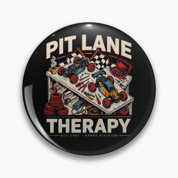 Item preview, Pit Lane Therapy – RC Car Workshop designed and sold by No Excuses Supply.