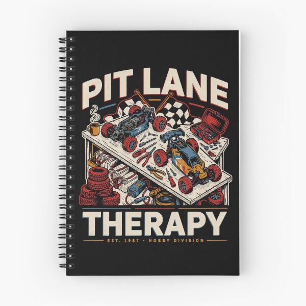 Item preview, Pit Lane Therapy – RC Car Workshop designed and sold by No Excuses Supply.
