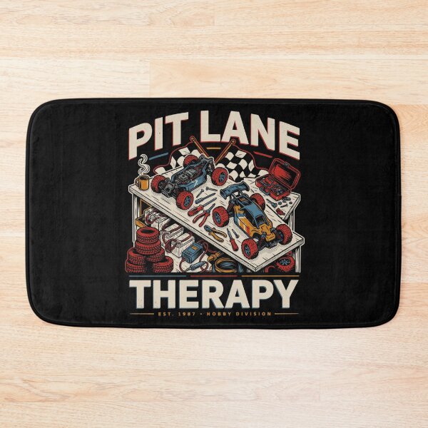 Item preview, Pit Lane Therapy – RC Car Workshop designed and sold by No Excuses Supply.