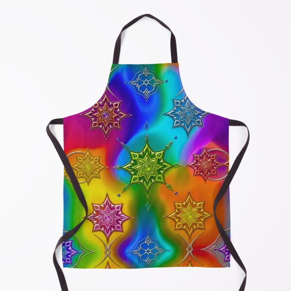 Item preview, Vibrant Psychedelic Mandala Rainbow Spiritual Pattern designed and sold by Good Vibes .