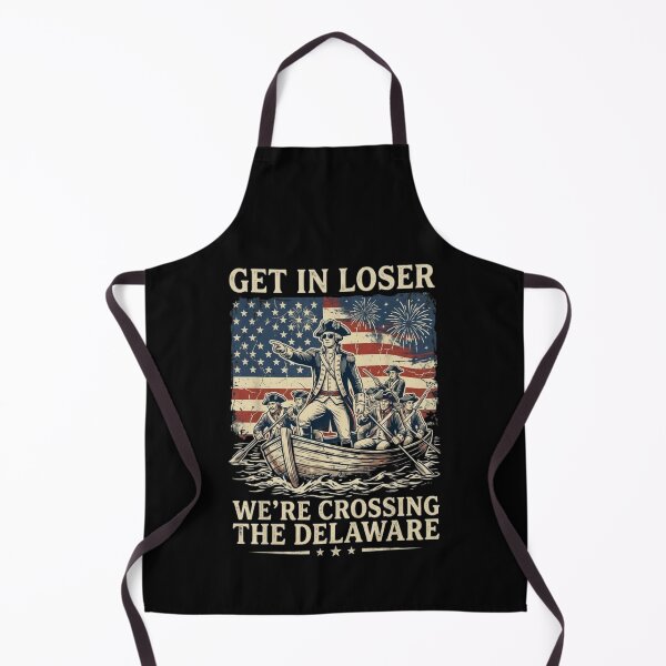 Item preview, Get In Loser Were Crossing The Delaware, Vintage 4th Of July designed and sold by Dabbing Turtle Designs.
