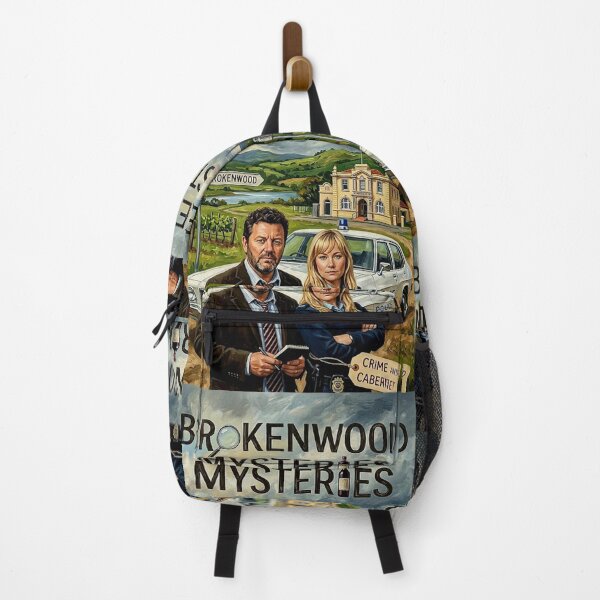 Item preview, Crime and Cabernet – Brokenwood Mysteries Fine Art Print designed and sold by Art's Diner.