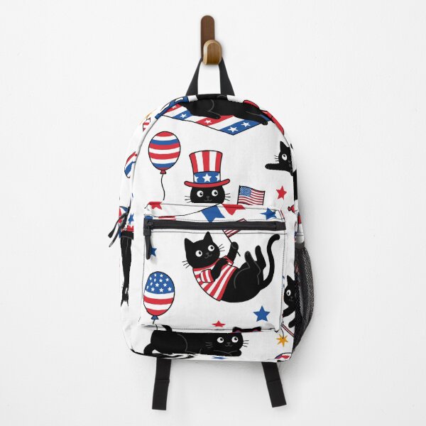 Item preview, Patriotic Cat Funny 4th of July Cat Lover Gift Independence Day USA Flag designed and sold by MrDesing10 ⭐⭐⭐⭐⭐.