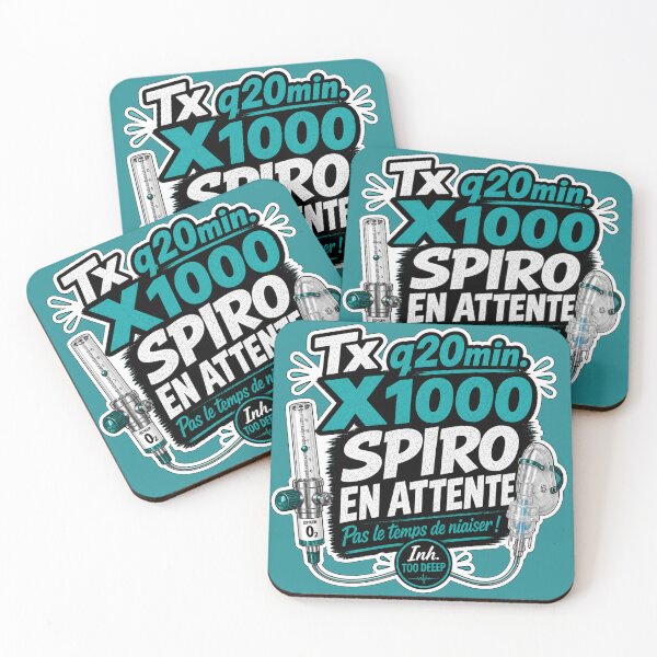 Item preview, Tx q20min. X1000 – Spiro on standby, no time to waste! | Respiratory Therapist designed and sold by CollectionsJEm.