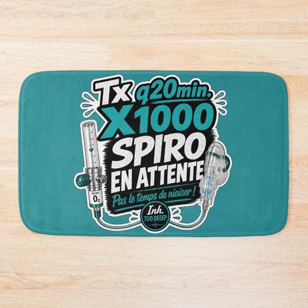 Item preview, Tx q20min. X1000 – Spiro on standby, no time to waste! | Respiratory Therapist designed and sold by CollectionsJEm.
