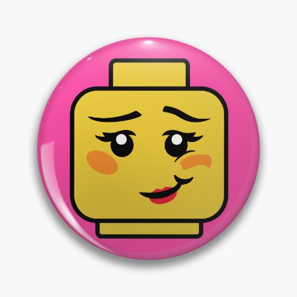 Item preview, LEGO Blush Minifig Face designed and sold by G0tees.
