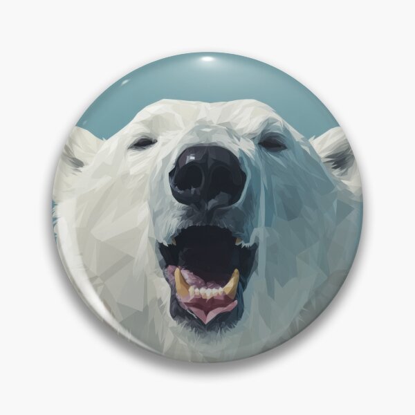 Item preview, Polar Bear Wall Art Print Contemporary Arctic Wildlife Home Decor designed and sold by MarkedArtPrints.