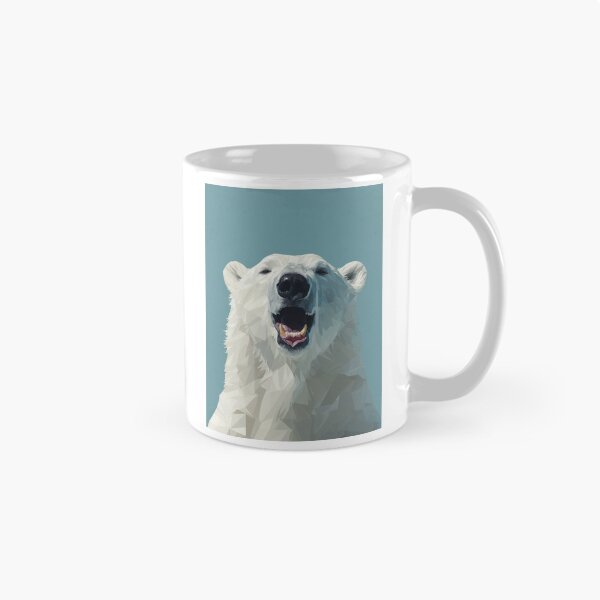 Item preview, Polar Bear Wall Art Print Contemporary Arctic Wildlife Home Decor designed and sold by MarkedArtPrints.