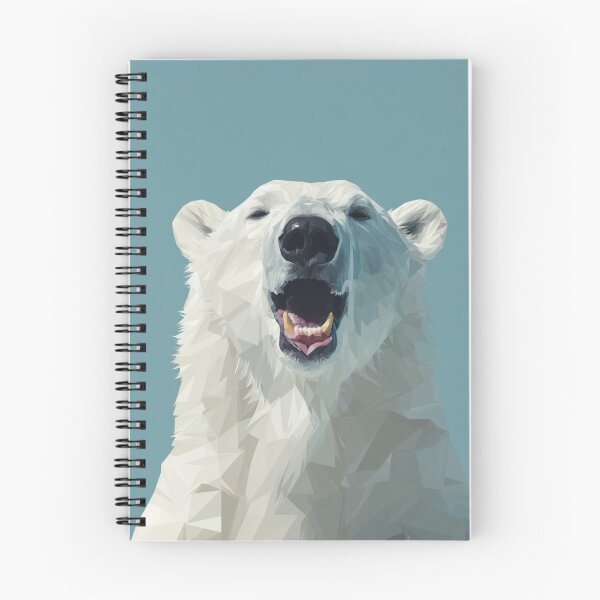 Item preview, Polar Bear Wall Art Print Contemporary Arctic Wildlife Home Decor designed and sold by MarkedArtPrints.