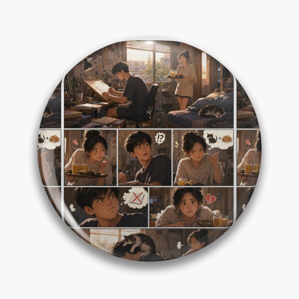 Item preview, Student Life Cozy Reading Room Comic Print designed and sold by Grafititee.