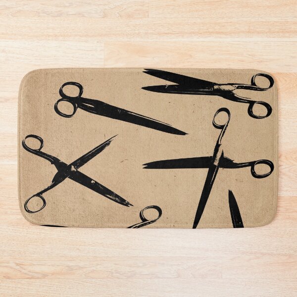 Item preview, Scissors, used look, hairstyle, separation, tailor, craft, new beginning designed and sold by Luzi Illustrella.