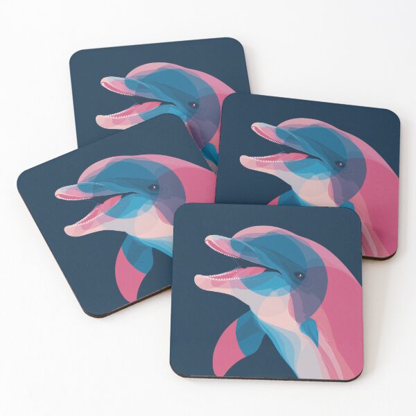 Item preview, MODERN DOLPHIN – Modern Home Art Print designed and sold by MarkedArtPrints.