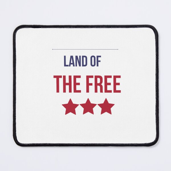 Item preview, Land of the Free Minimalist Patriotic Design designed and sold by mayacreations7.