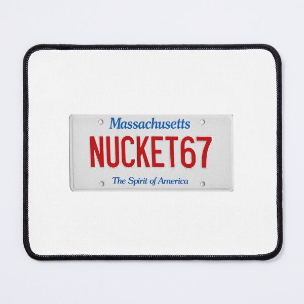 Item preview, Nucket67 Massachusetts license plate  designed and sold by Nantucket67.