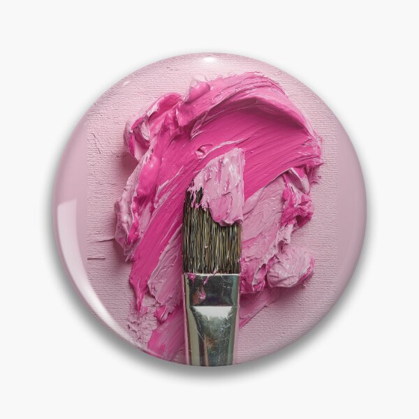 Item preview, Textured Pink Paint Stroke and Brush Art designed and sold by colorful-white.