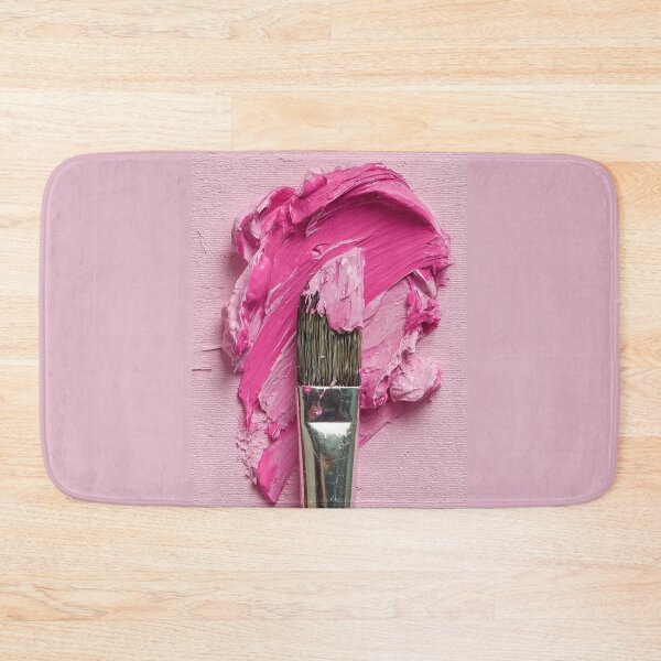 Item preview, Textured Pink Paint Stroke and Brush Art designed and sold by colorful-white.