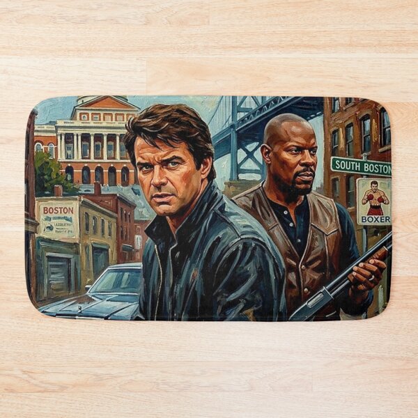 Item preview, Spenser For Hire Private Investigations Boston Retro Crime Drama Art designed and sold by Art's Diner.