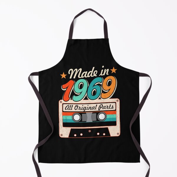 Item preview, Made in 1969 Vintage Original Parts, 57th Birthday Retro Cassette Tape Gift designed and sold by FernaRoje.